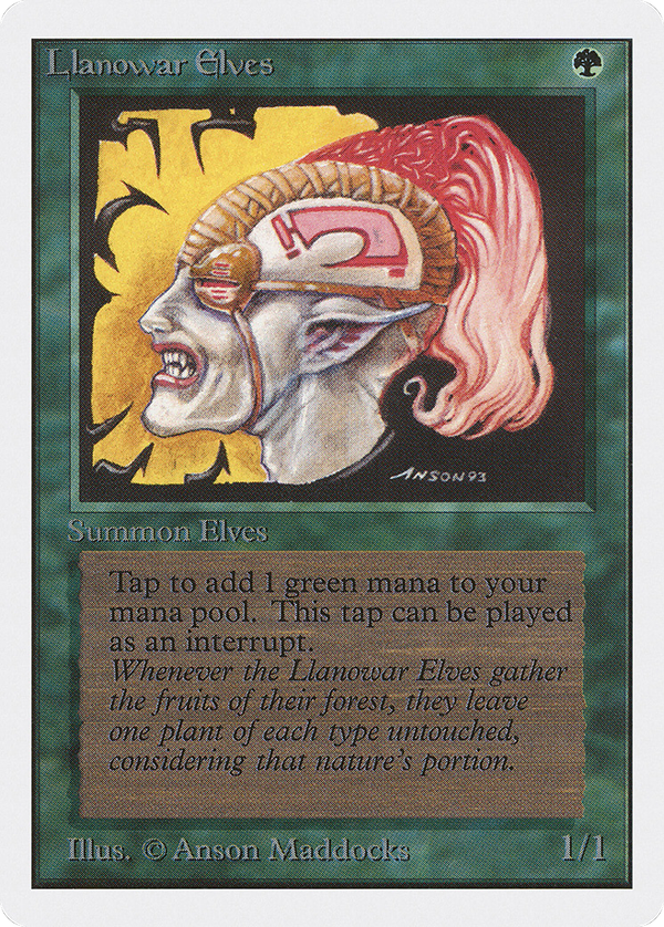 Llanowar Elves (2ed)