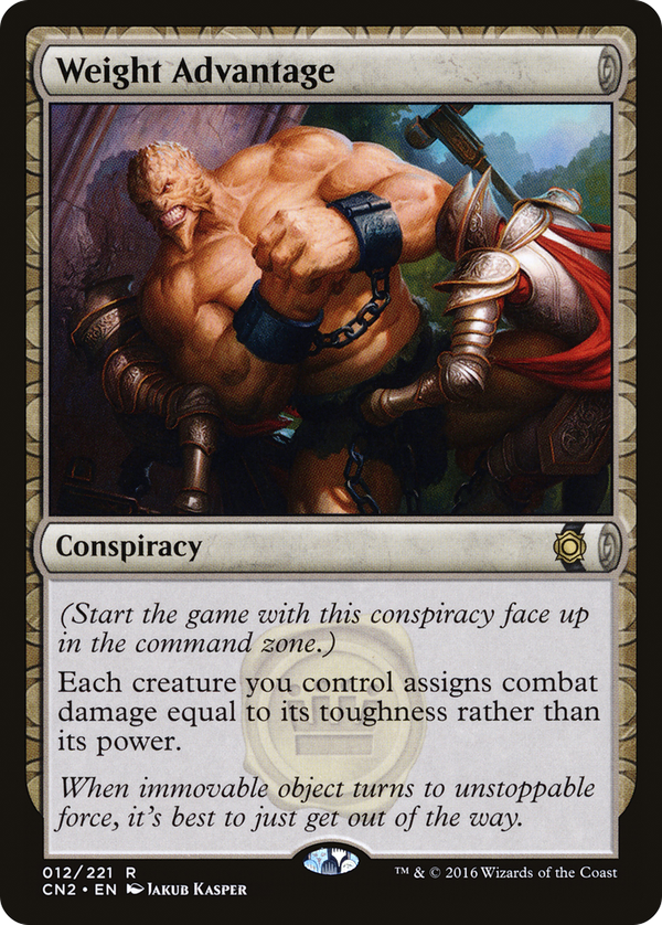 Weight Advantage (cn2)