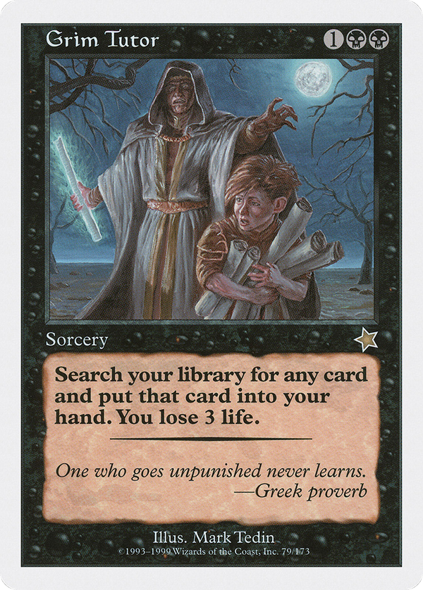 Grim Tutor (s99)