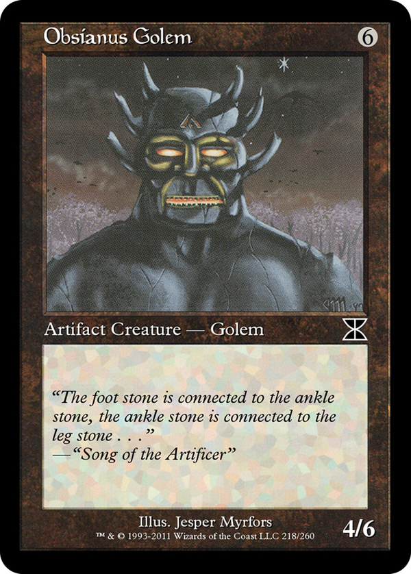 Obsianus Golem (me4)