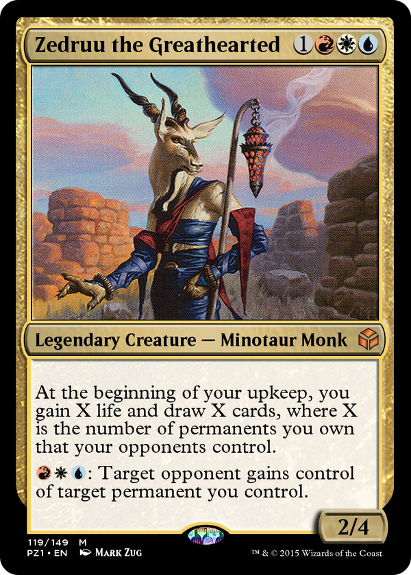 Zedruu the Greathearted (pz1)