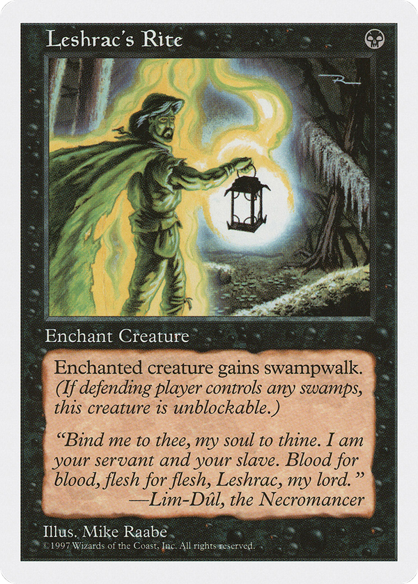 Leshrac's Rite (5ed)