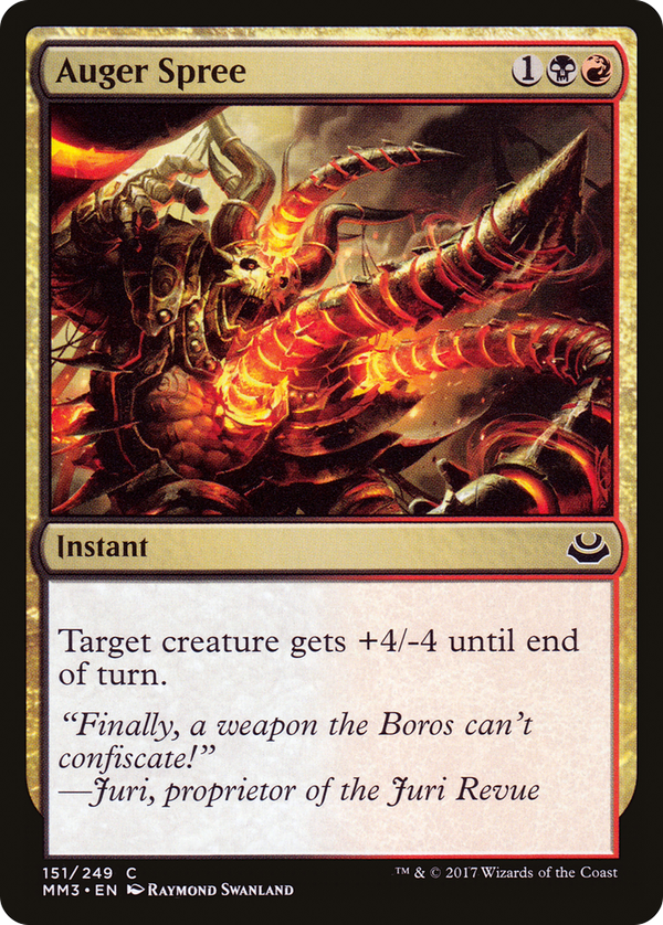 Auger Spree (mm3)