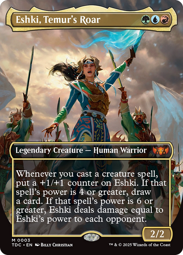Eshki, Temur's Roar (tdc)