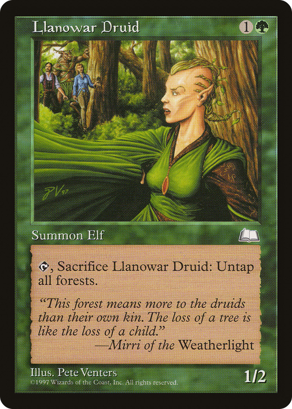 Llanowar Druid (wth)