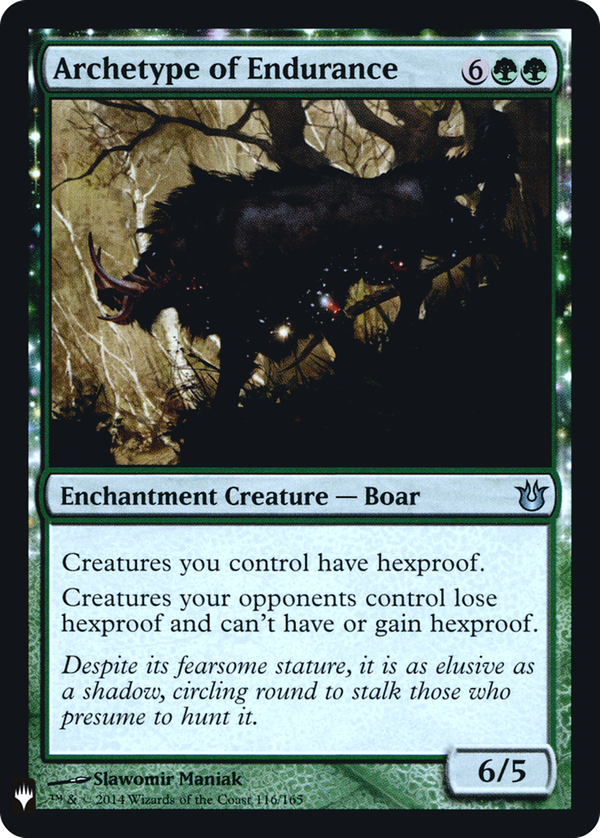Archetype of Endurance (plst)