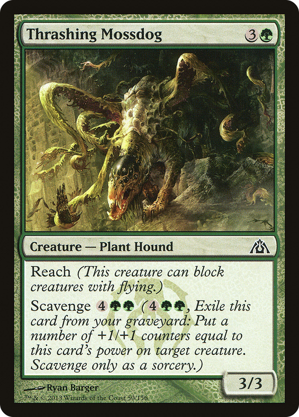 Thrashing Mossdog (dgm)