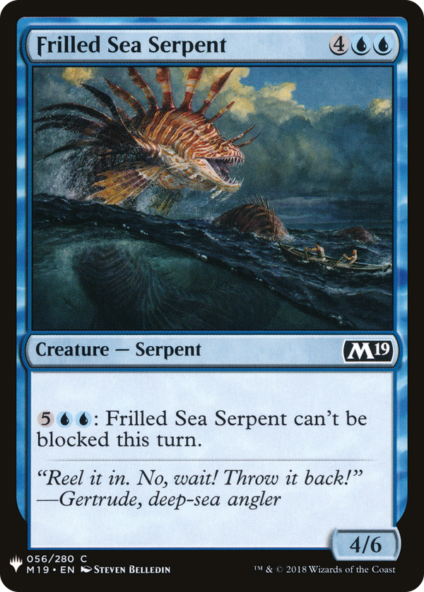 Frilled Sea Serpent (plst)