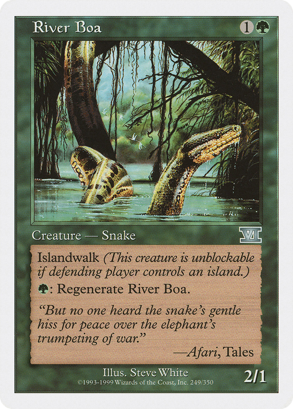 River Boa (6ed)