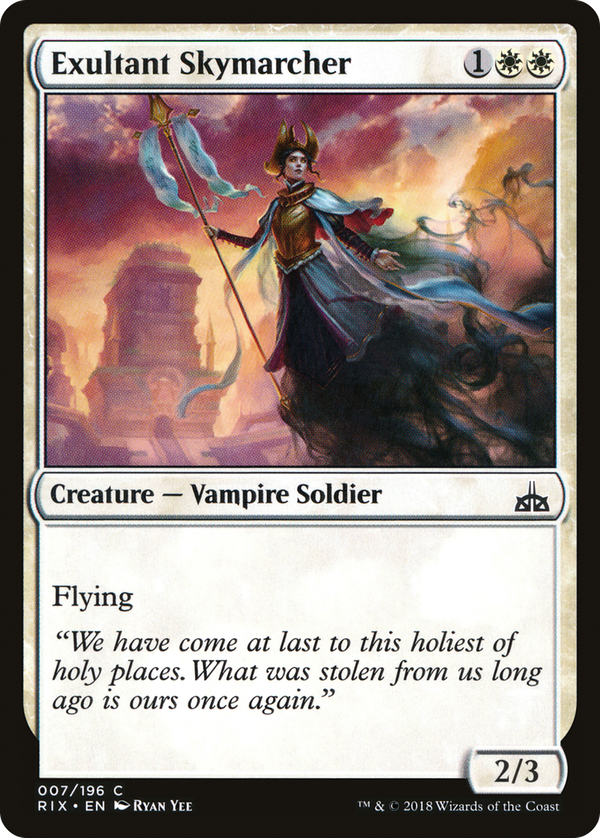 Exultant Skymarcher (rix)